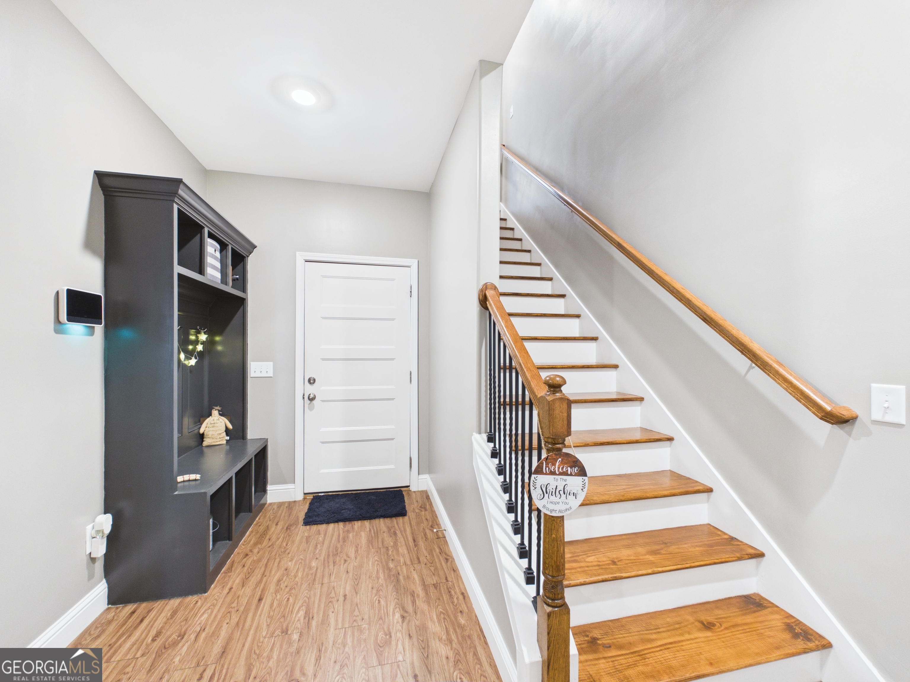 143 Terry Lane Fortson, GA 31808 - Photo 25 of 46 a view of a hallway with staircase