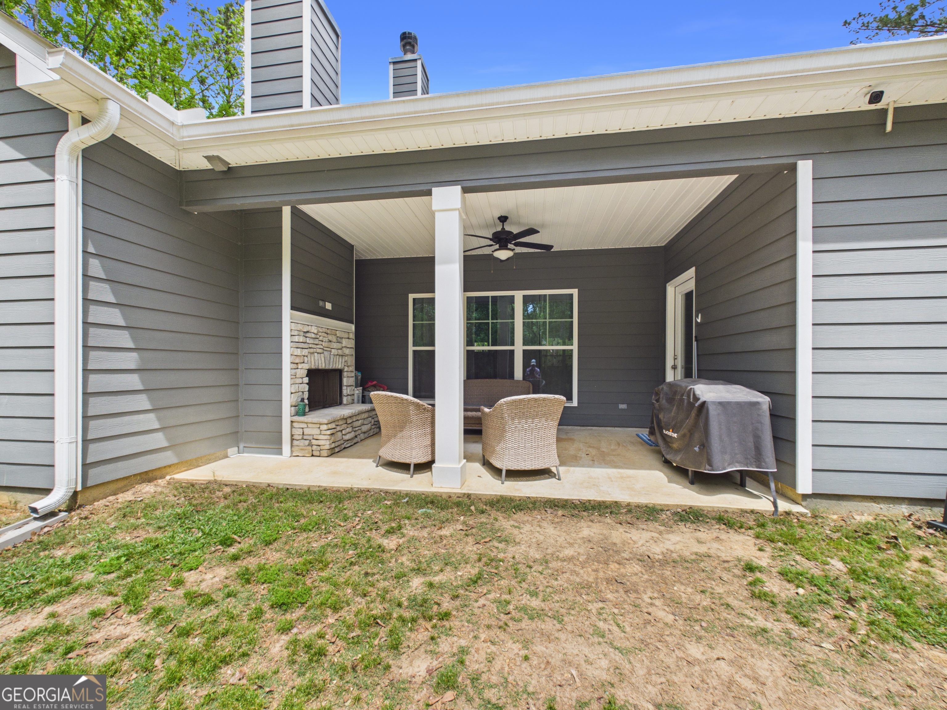 143 Terry Lane Fortson, GA 31808 - Photo 39 of 46 a view of a house with backyard and sitting area