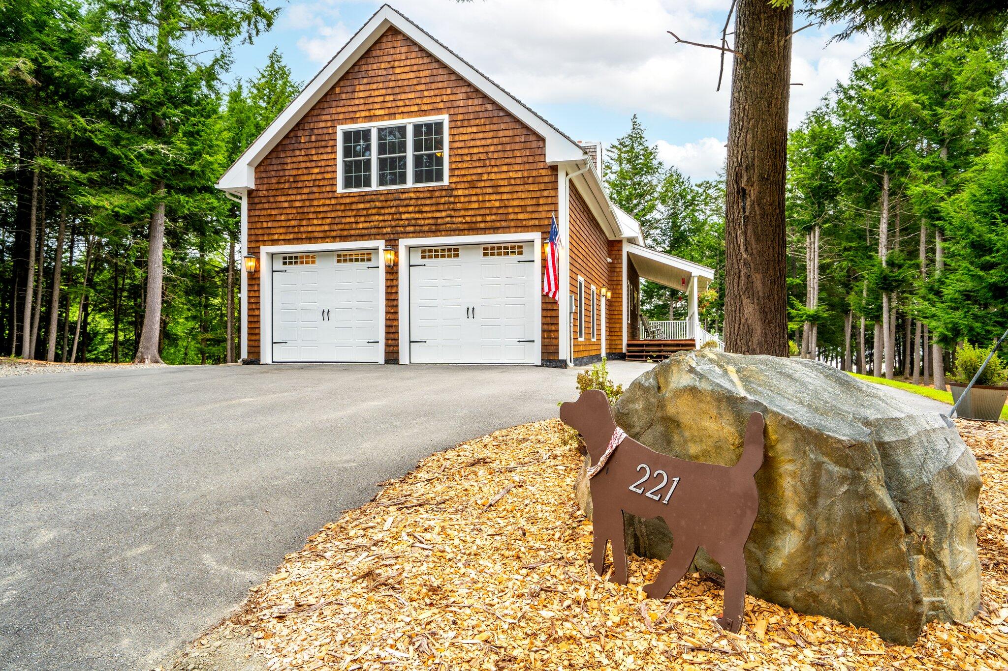 221 Rams Island Road Dover-Foxcroft, ME 04426 - Photo 9 of 75 Driveway Entrance