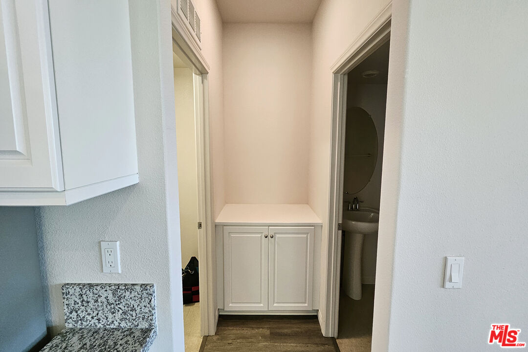 7245 Maple Road Van Nuys, CA 91405 - Photo 29 of 45 a view of an entryway with wooden floor