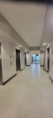 a view of a car garage