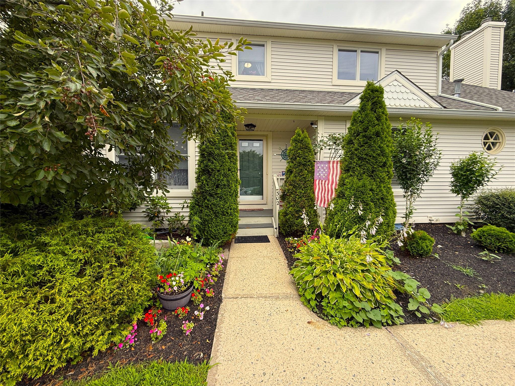 front view of a house