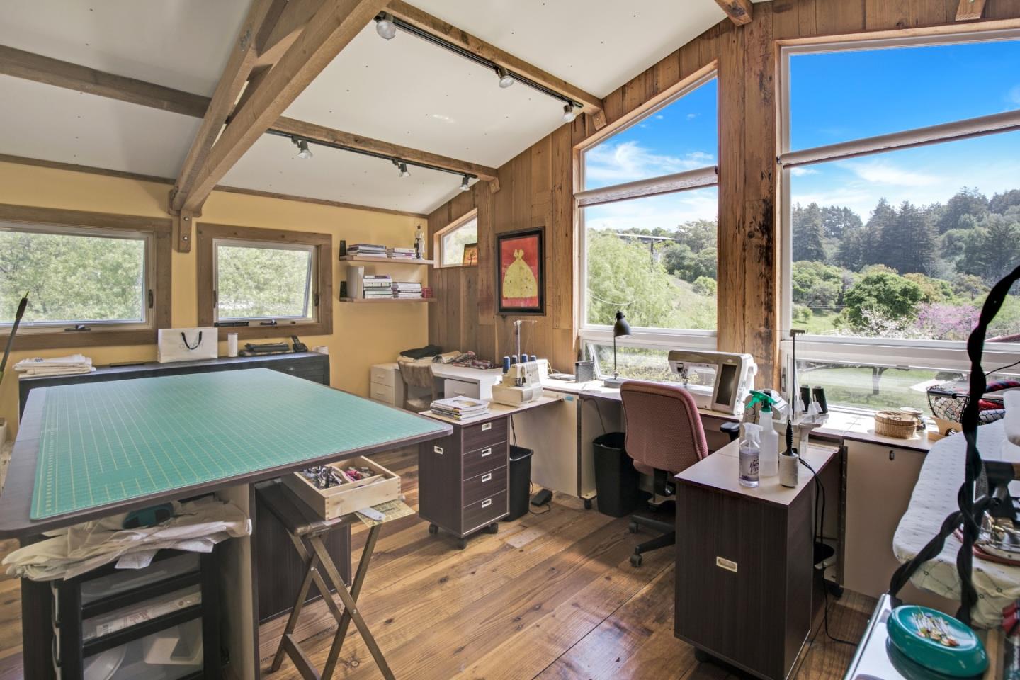 241 Bronco Road Soquel, CA 95073 - Photo 48 of 86 a view of a dining room with furniture window and outside view