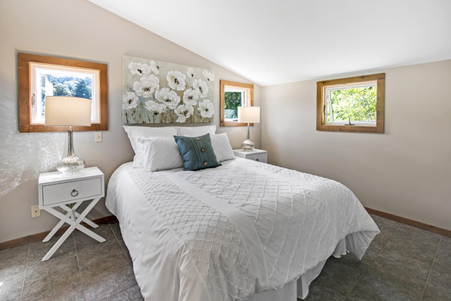 241 Bronco Road Soquel, CA 95073 - Photo 57 of 86 a bedroom with a bed and a table