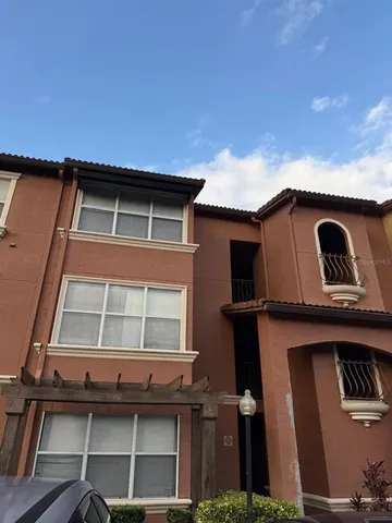 a front view of a house with a window