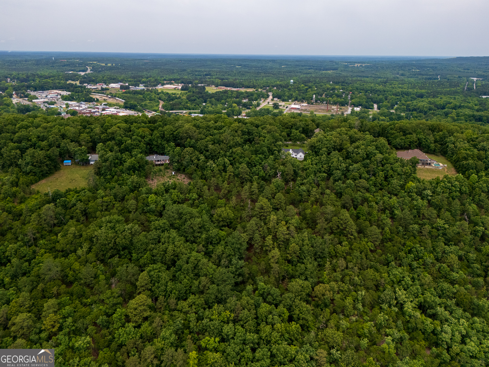 3.26-acres Mountain Ridge Drive Manchester, GA 31816 - Photo 8 of 9 an aerial view of multiple house