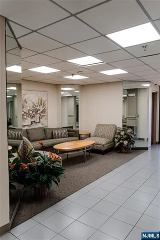 a view of a empty room