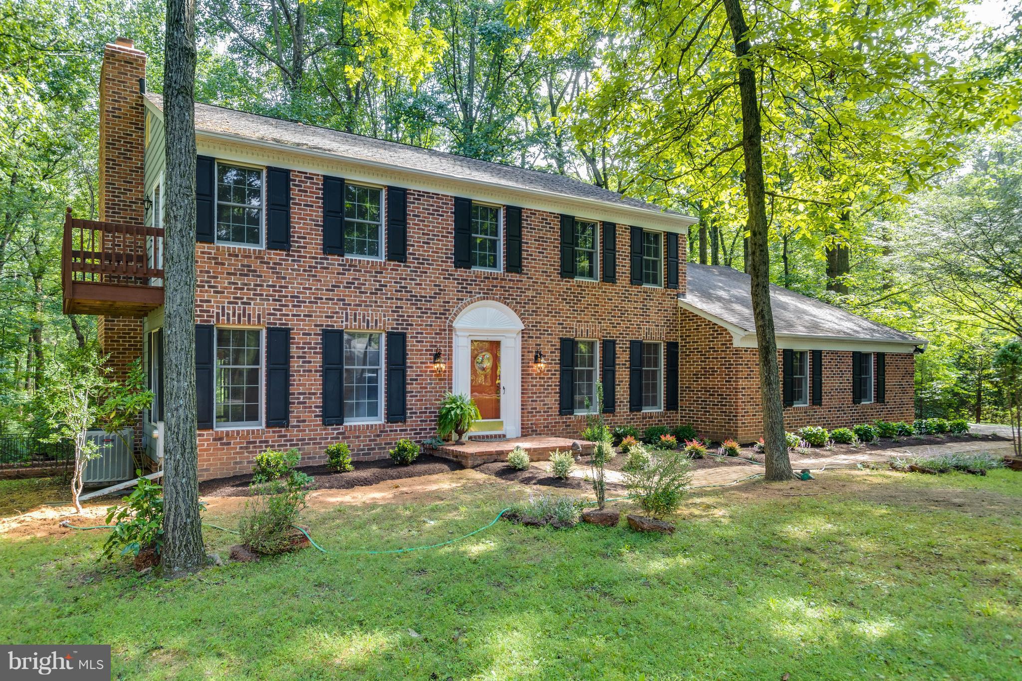 Lovely Brick Front Colonial