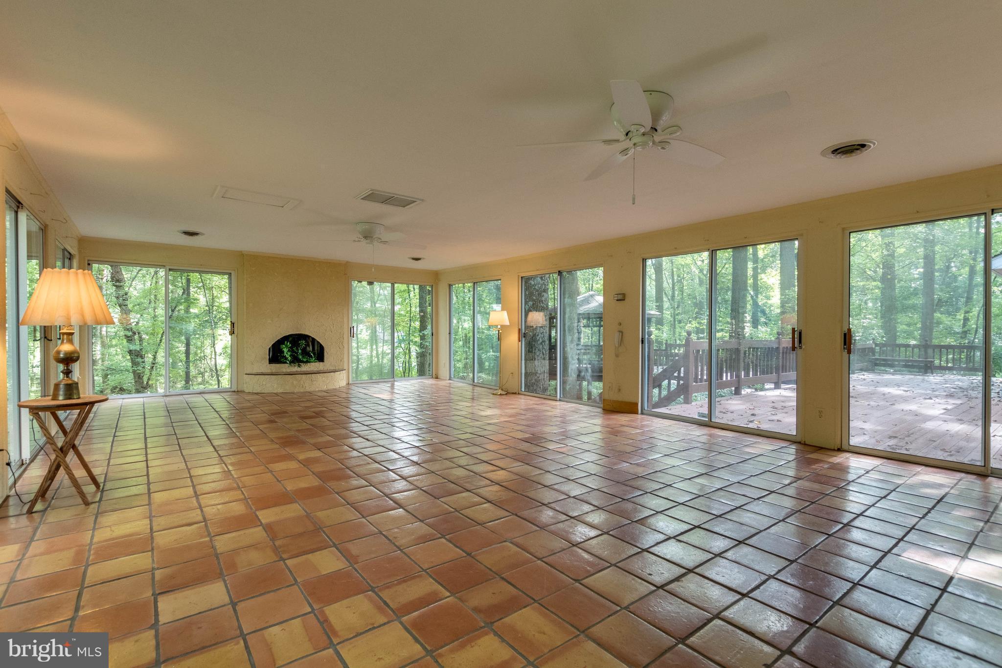 746 Chapel Ridge Road Lutherville-Timonium, MD 21093 - Photo 18 of 30 Family Room - Sunroom with Fireplace