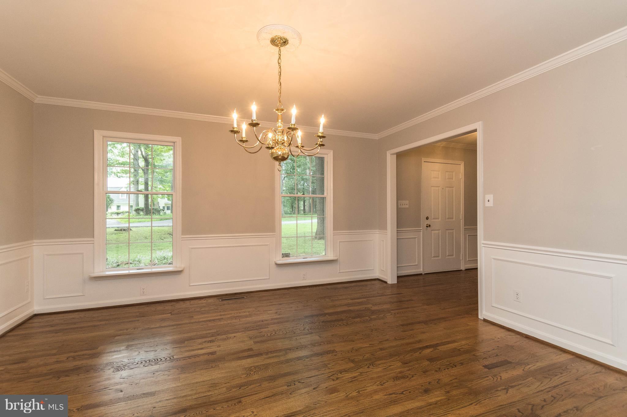 746 Chapel Ridge Road Lutherville-Timonium, MD 21093 - Photo 9 of 30 Dining Room Looking Toward the Foyer