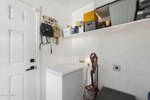 a view of storage and utility room