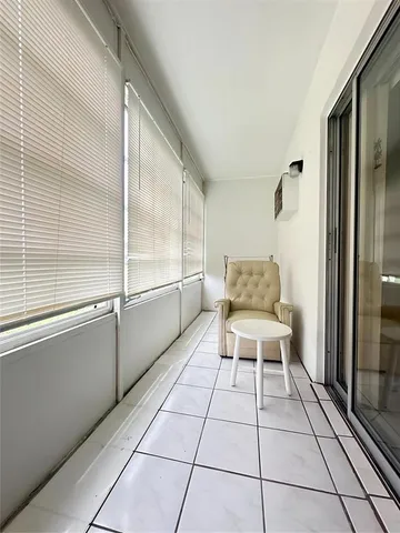 a view of a room with window
