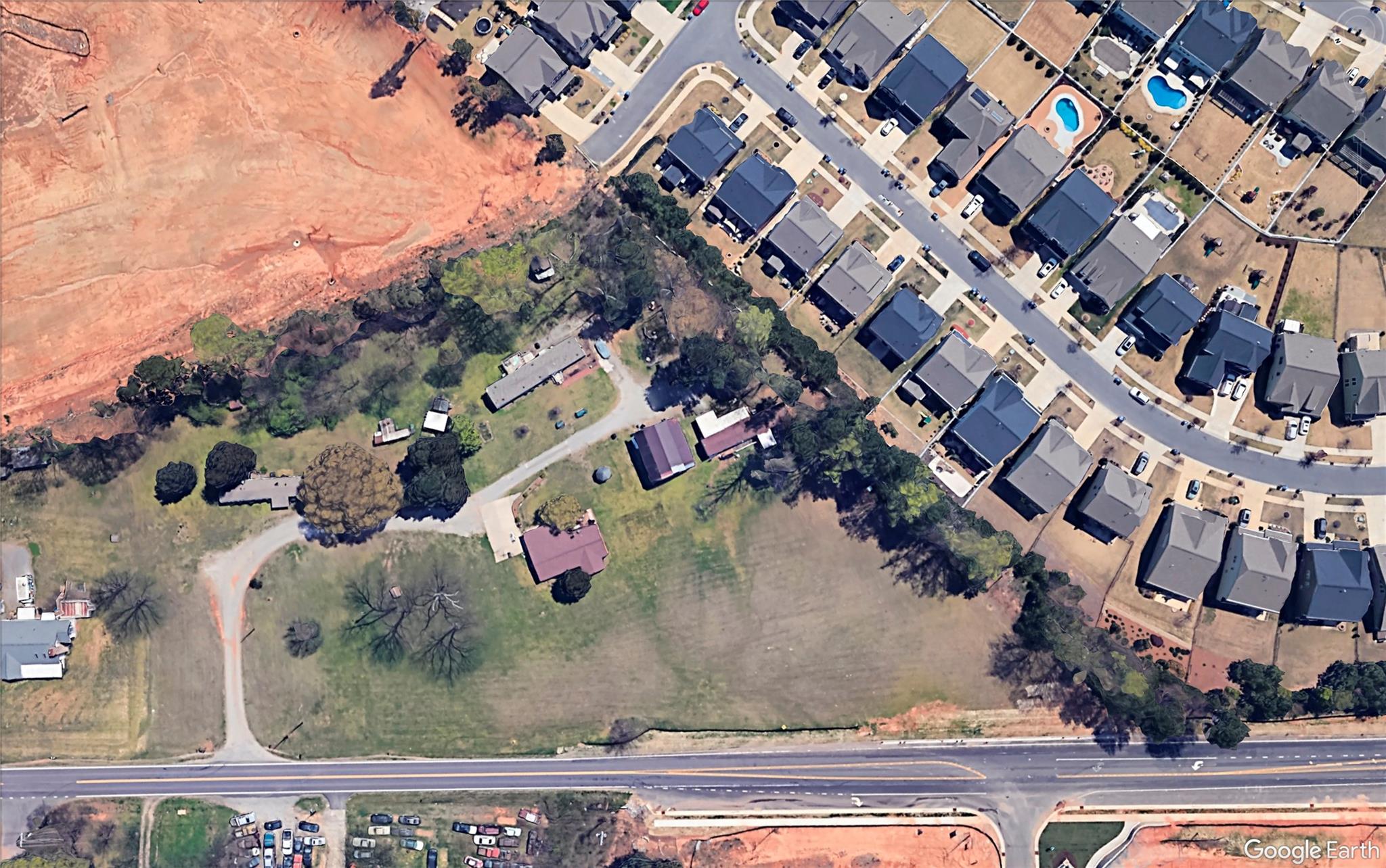 0 Perth Road Mooresville, NC 28117 - Photo 8 of 8 an aerial view of residential houses with yard