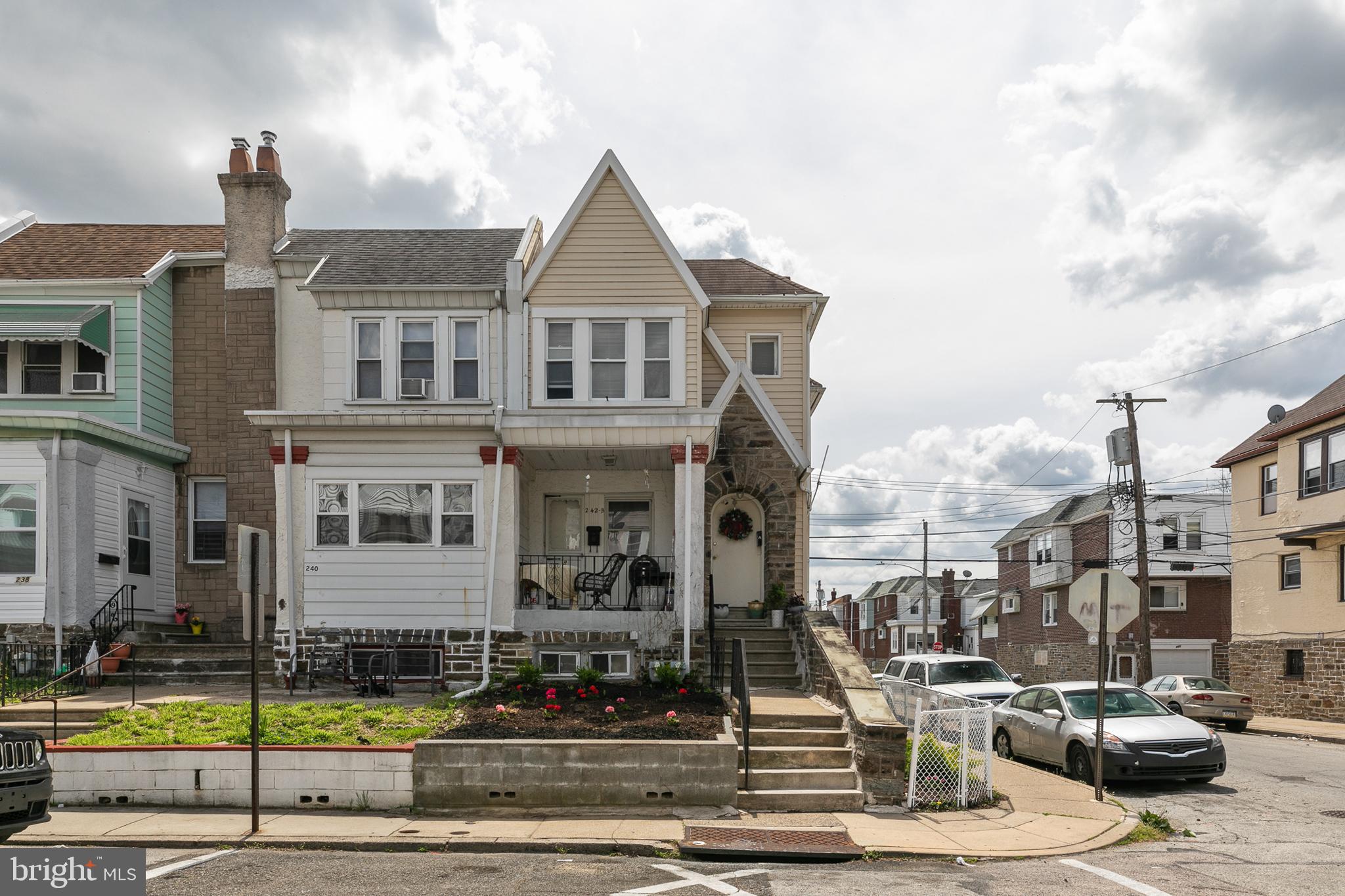 242 Kingston Road Upper Darby, PA 19082 - Photo 1 of 27 a front view of a building with street view