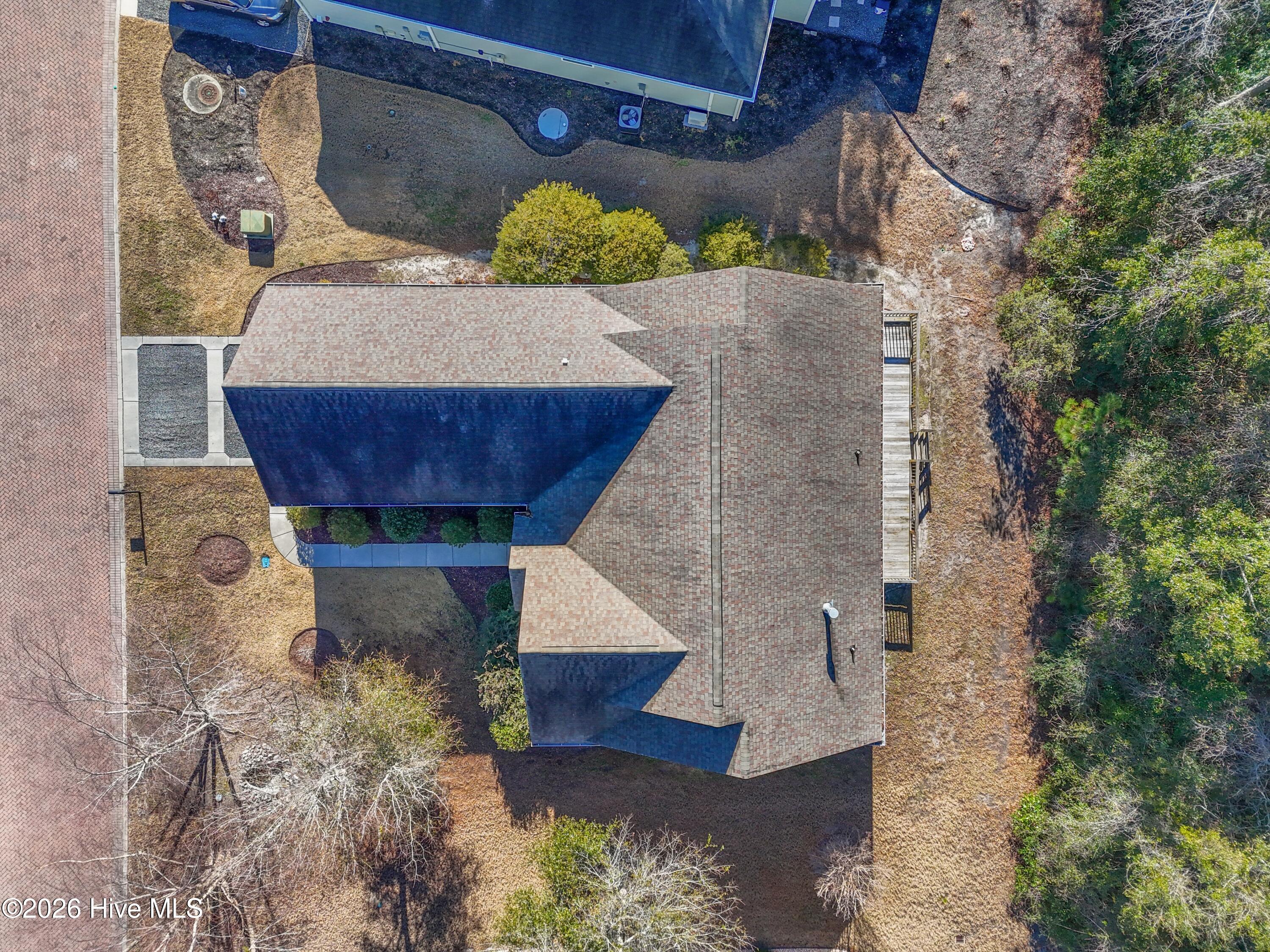 1678 Old Salt Run Southwest Shallotte, NC 28470 - Photo 40 of 73 Aerial view of home.