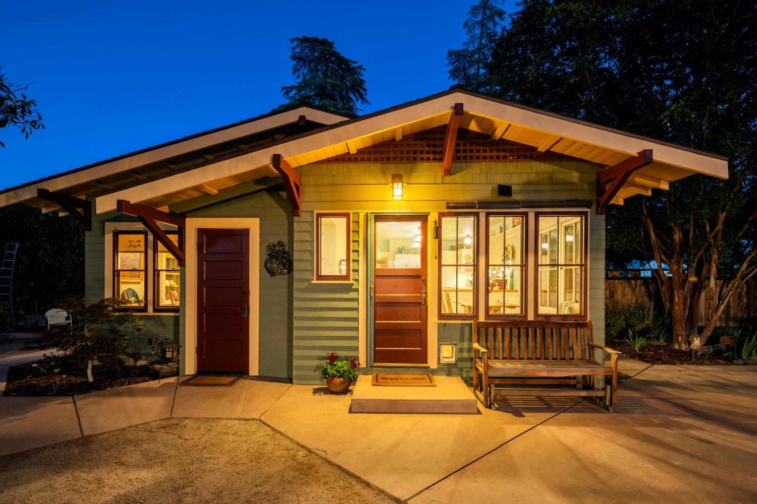 46 Pollasky Avenue Clovis, CA 93612 - Photo 65 of 69 a front view of a house with a yard