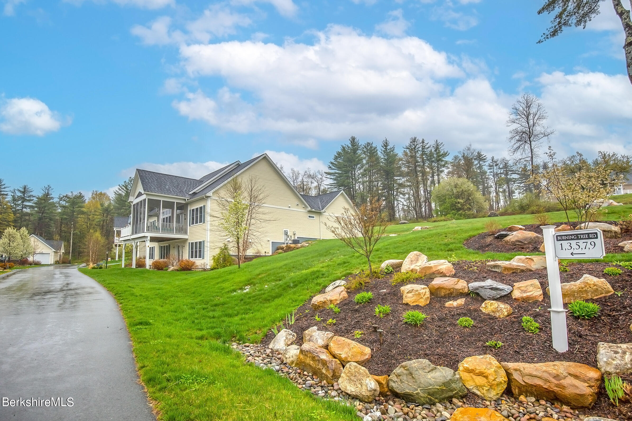 3 Burning Tree Road Great Barrington, MA 01230 - Photo 47 of 50 a view of a house with a yard