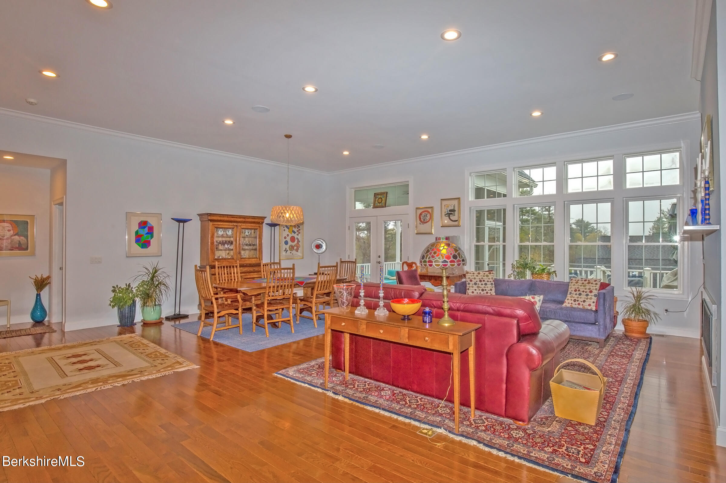 3 Burning Tree Road Great Barrington, MA 01230 - Photo 8 of 50 a living room with furniture and a large window