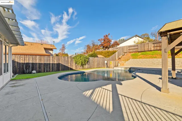 a view of outdoor space and deck