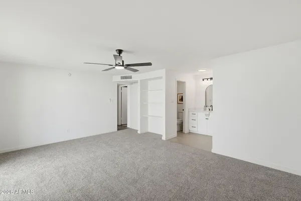 a view of empty room