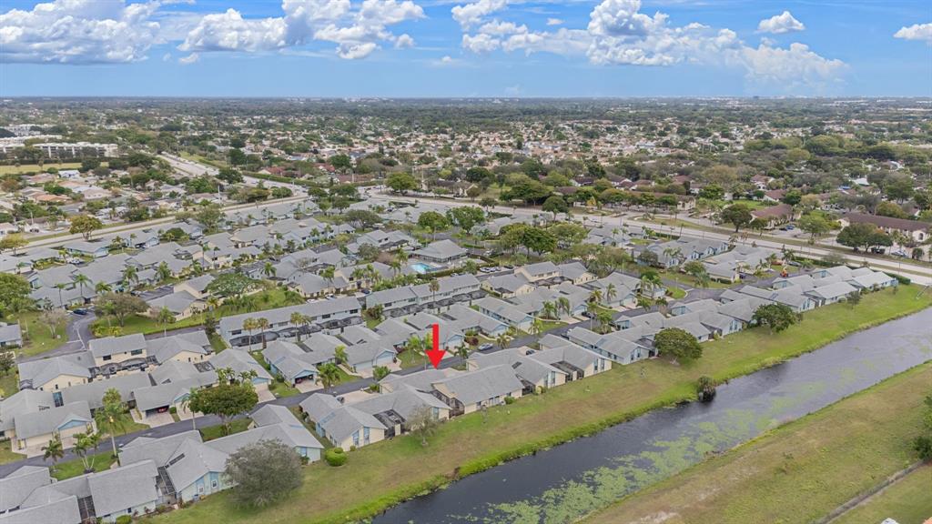 9106 Southwest 22nd Street, Unit D Boca Raton, FL 33428 - Photo 33 of 41 an aerial view of a city
