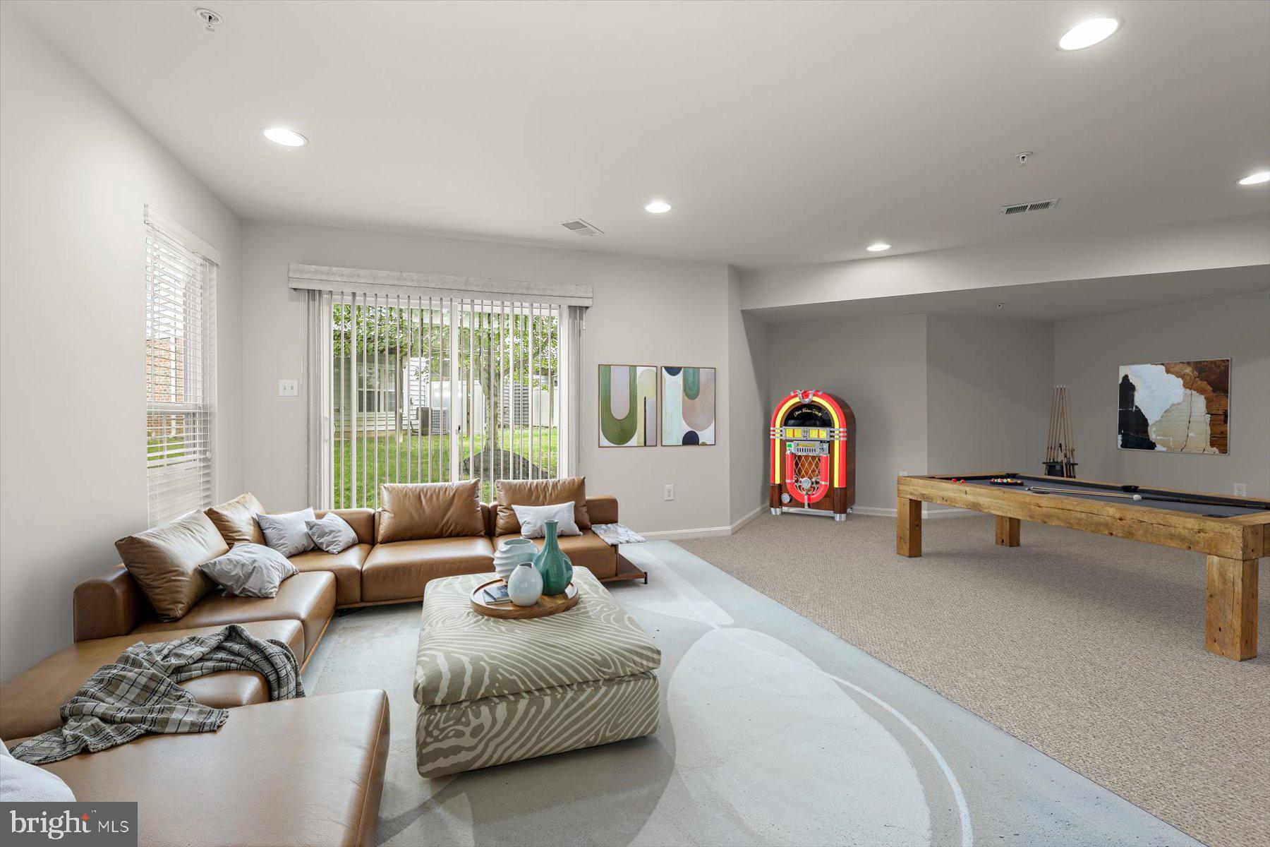 9854 Garden Ranges Laurel, MD 20723 - Photo 30 of 51 Recreation Room Staged Using Virtual Tools