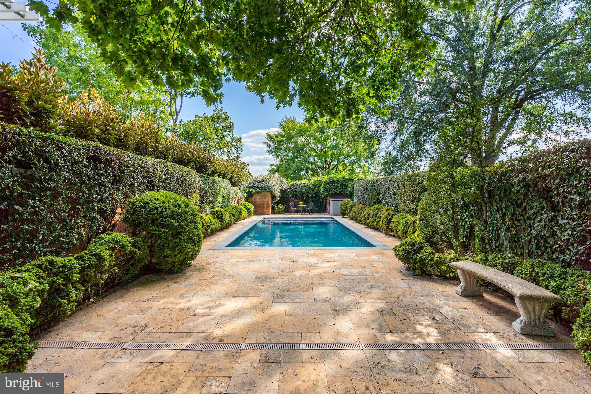 3306 R Street Northwest Washington, DC 20007 - Photo 36 of 38 Kingsville Boxwoods, a gift from Jackie Kennedy