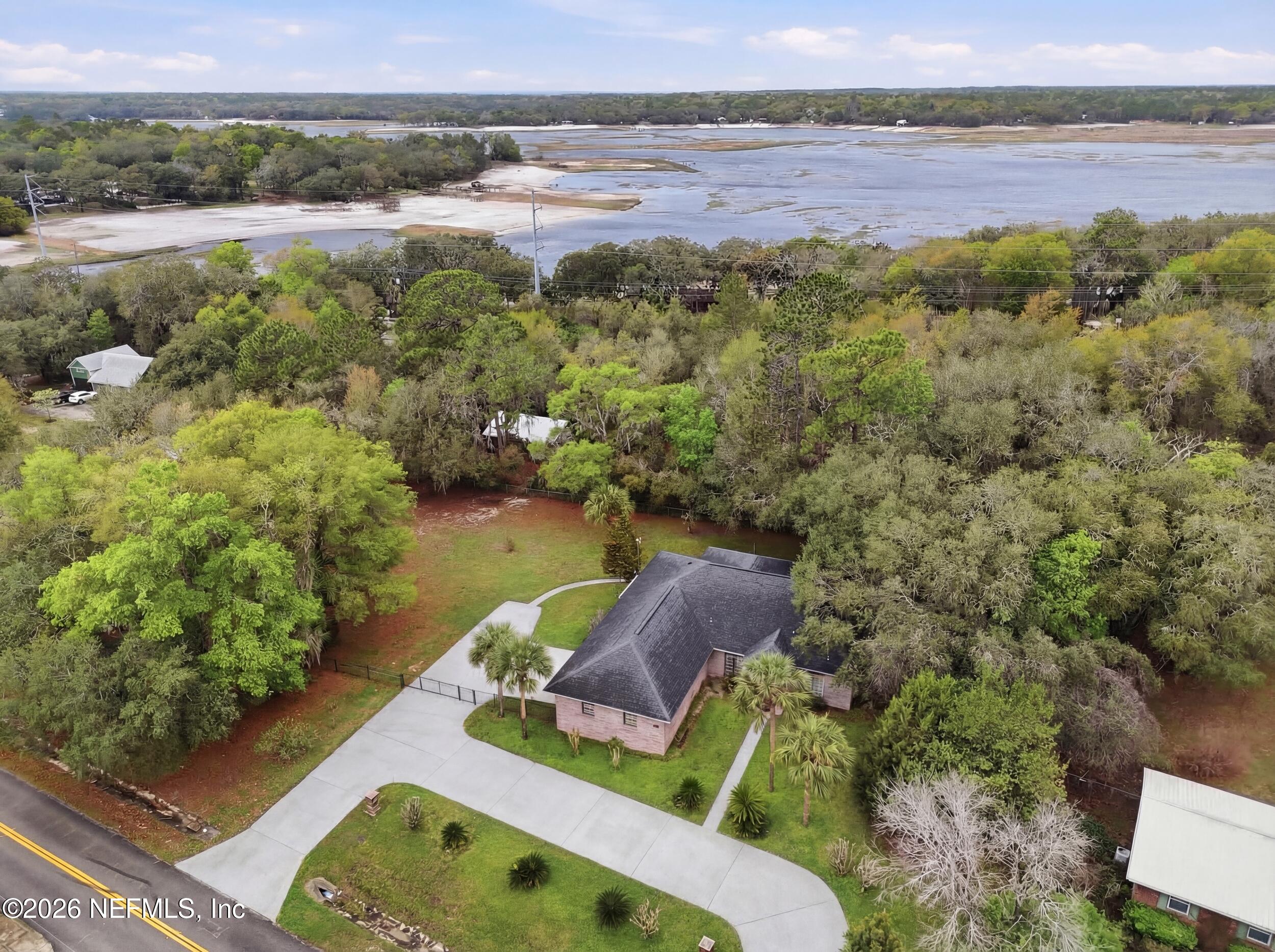6455 Brooklyn Bay Road Keystone Heights, FL 32656 - Photo 43 of 50 a view of lake with mountain