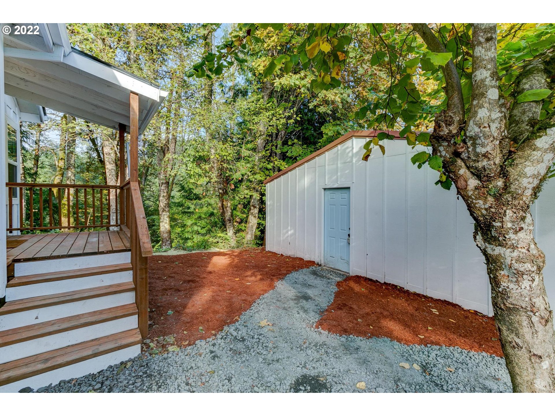 33719 Bennett Road Warren, OR 97053 - Photo 26 of 32 a view of a backyard