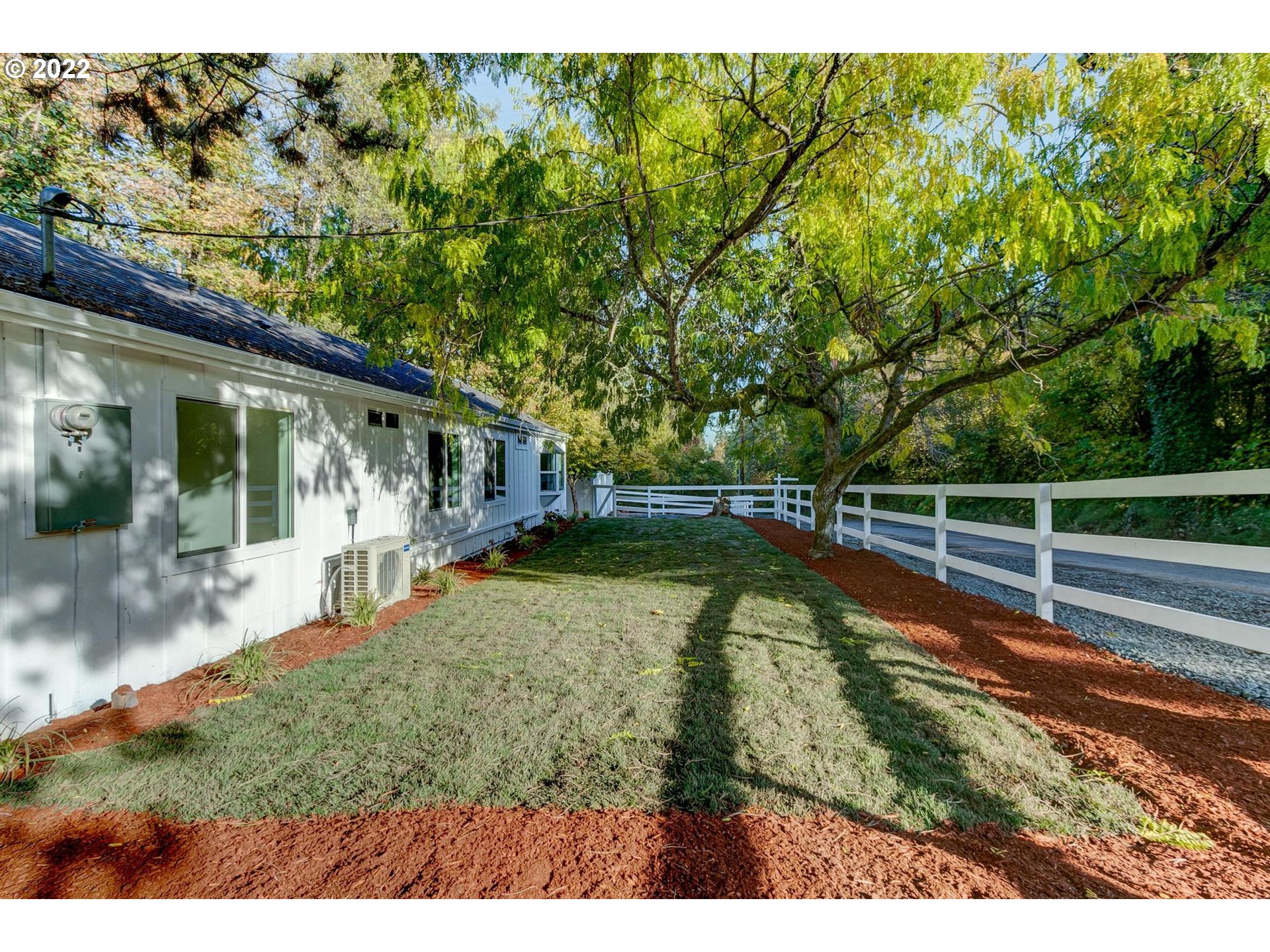 33719 Bennett Road Warren, OR 97053 - Photo 29 of 32 a view of backyard with swimming pool and outdoor seating