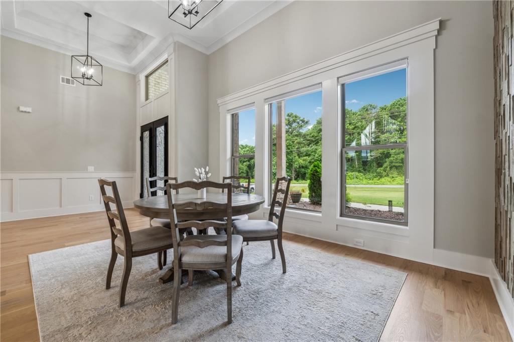 852 Tom Miller Road Bethlehem, GA 30620 - Photo 10 of 68 a dining room with furniture and window