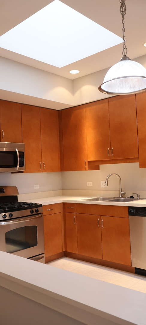 390 Western Avenue, Unit 702 Des Plaines, IL 60016 - Photo 5 of 19 a close view of sink and microwave