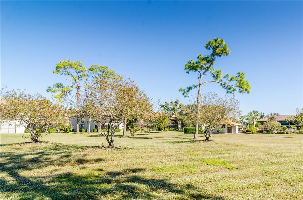 1220 Commonwealth Circle, Unit M106 Naples, FL 34116 - Photo 16 of 16 a view of yard with swimming pool