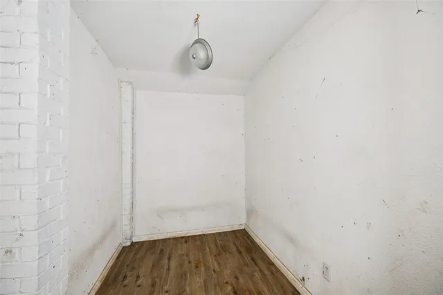 a view of a small space