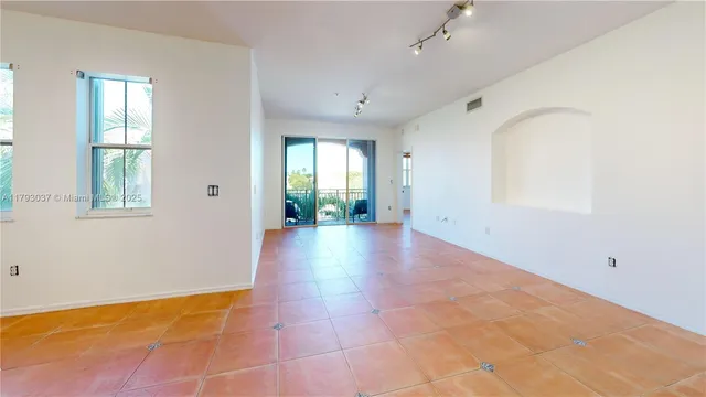 a view of a lake with a mountain