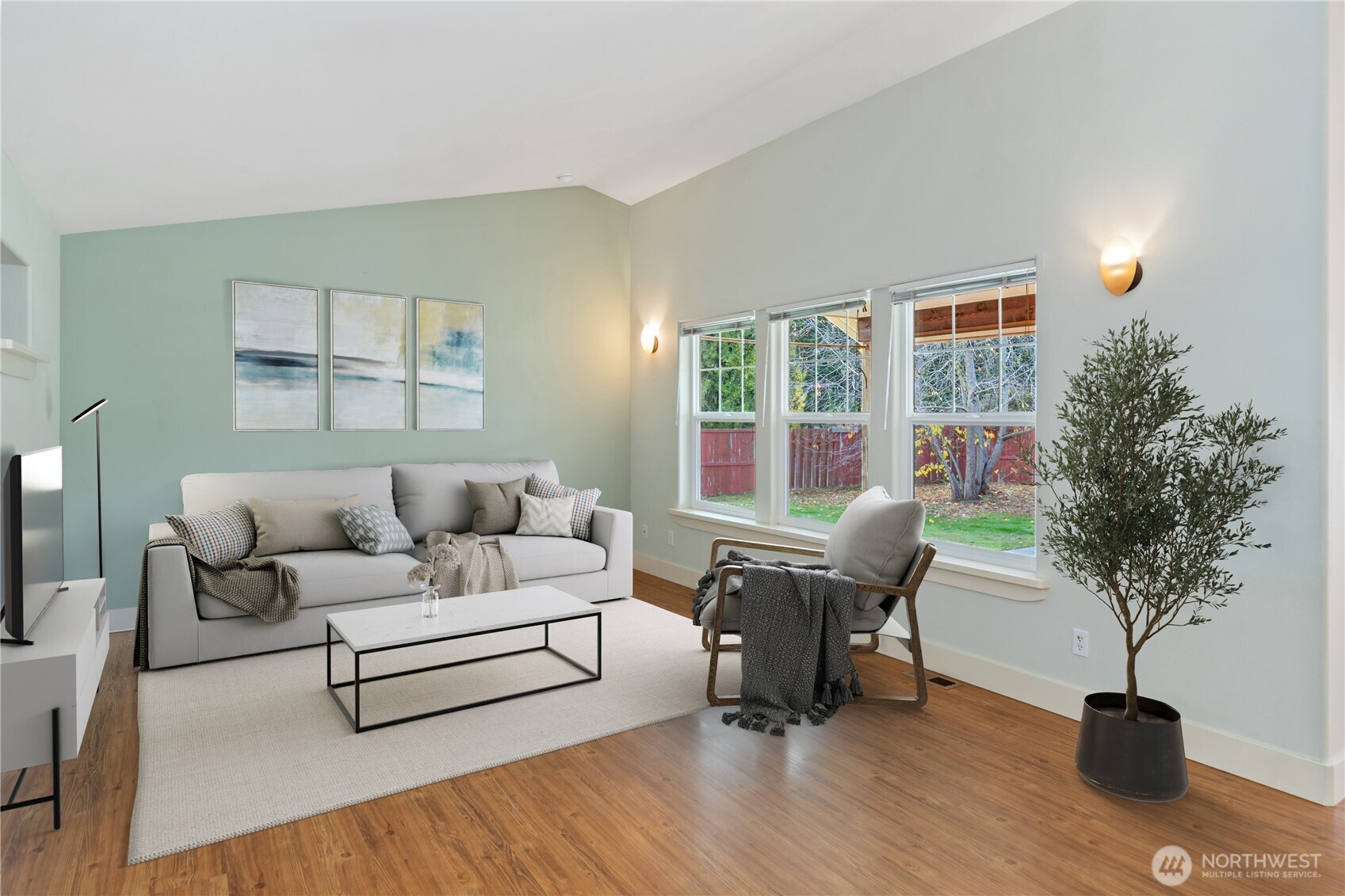 31 Pete's Spur Port Hadlock, WA 98339 - Photo 3 of 31 a living room with furniture a potted plant and a table