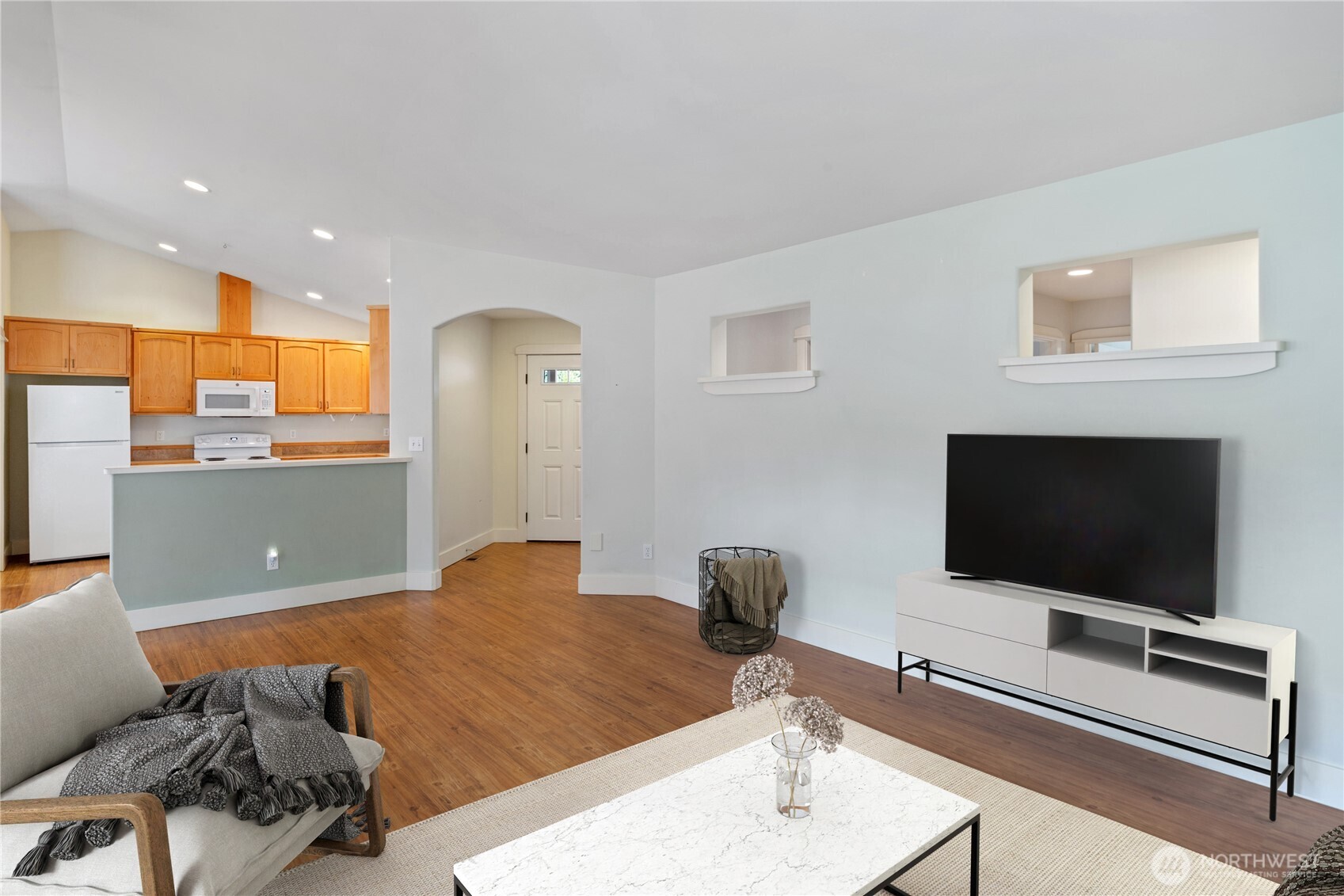 31 Pete's Spur Port Hadlock, WA 98339 - Photo 5 of 31 a living room with furniture and a flat screen tv