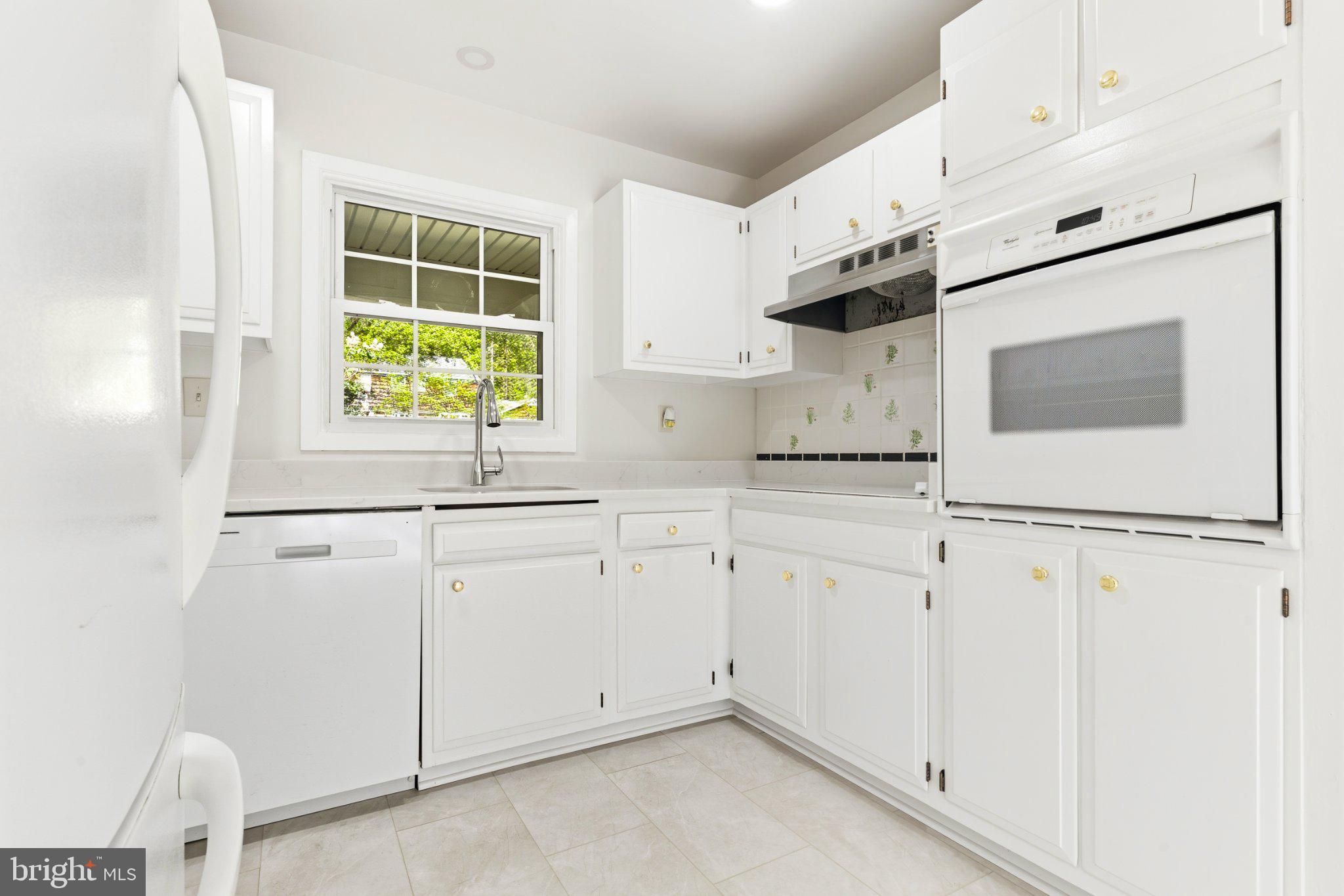 Bright and airy kitchen with charm.