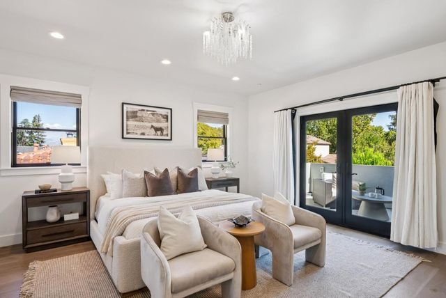 a outdoor space with patio furniture