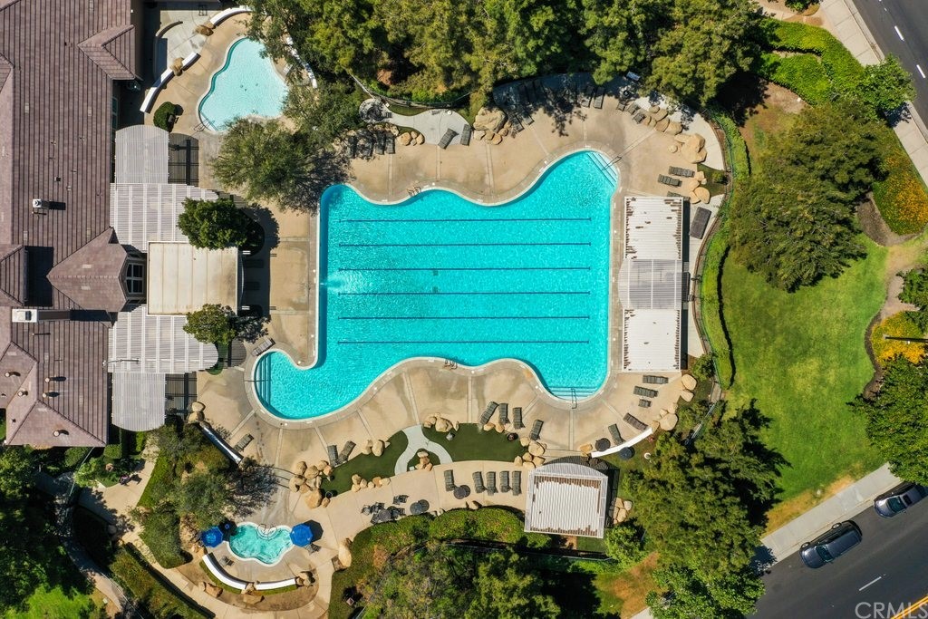 27002 Lightfoot Drive Corona, CA 92883 - Photo 28 of 31 an aerial view of a house with garden space and street view