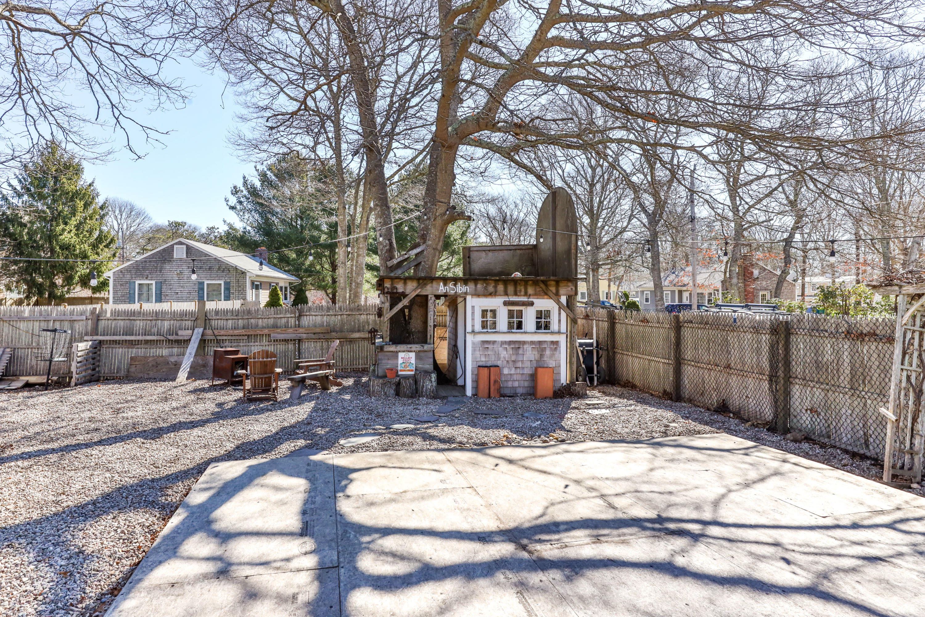 110 Kelley Road Hyannis, MA 02601 - Photo 45 of 49 a view of a house with snow on the road