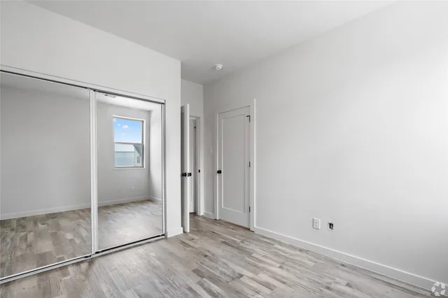 a view of wooden floor