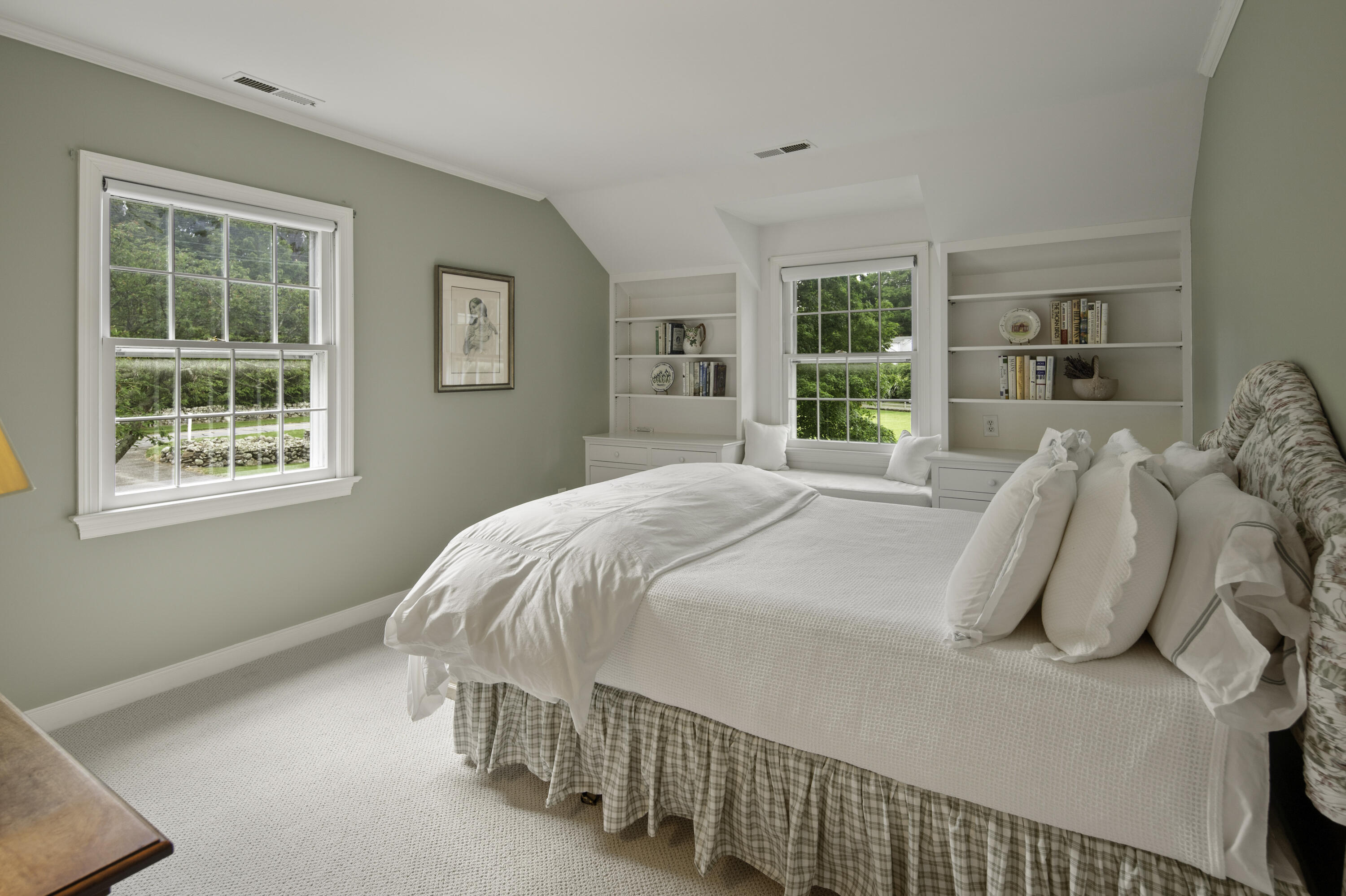 246 White Oak Shade Road New Canaan, CT 06840 - Photo 25 of 38 a bedroom with a bed and a window