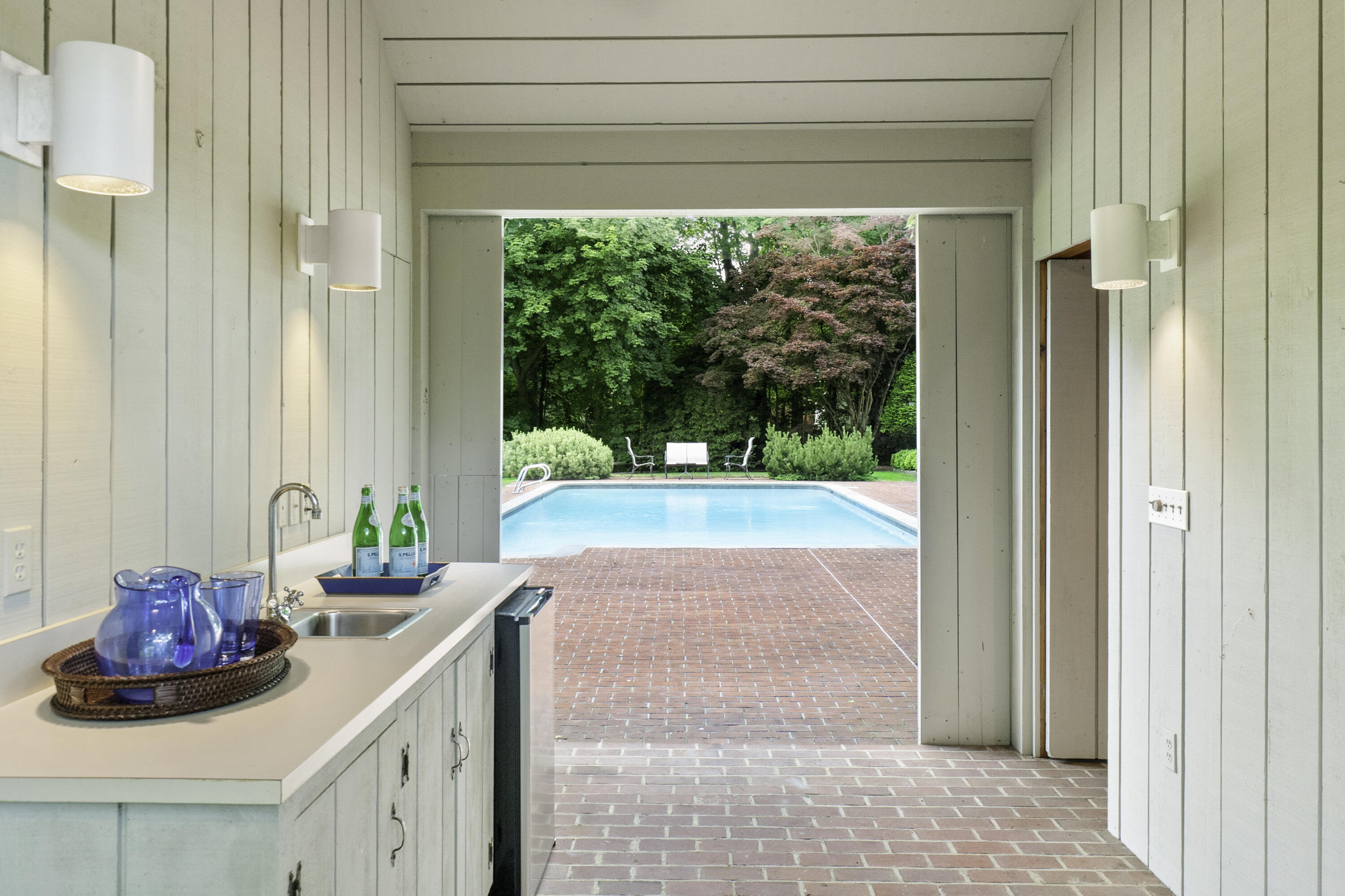 246 White Oak Shade Road New Canaan, CT 06840 - Photo 34 of 38 a view of porch with a yard