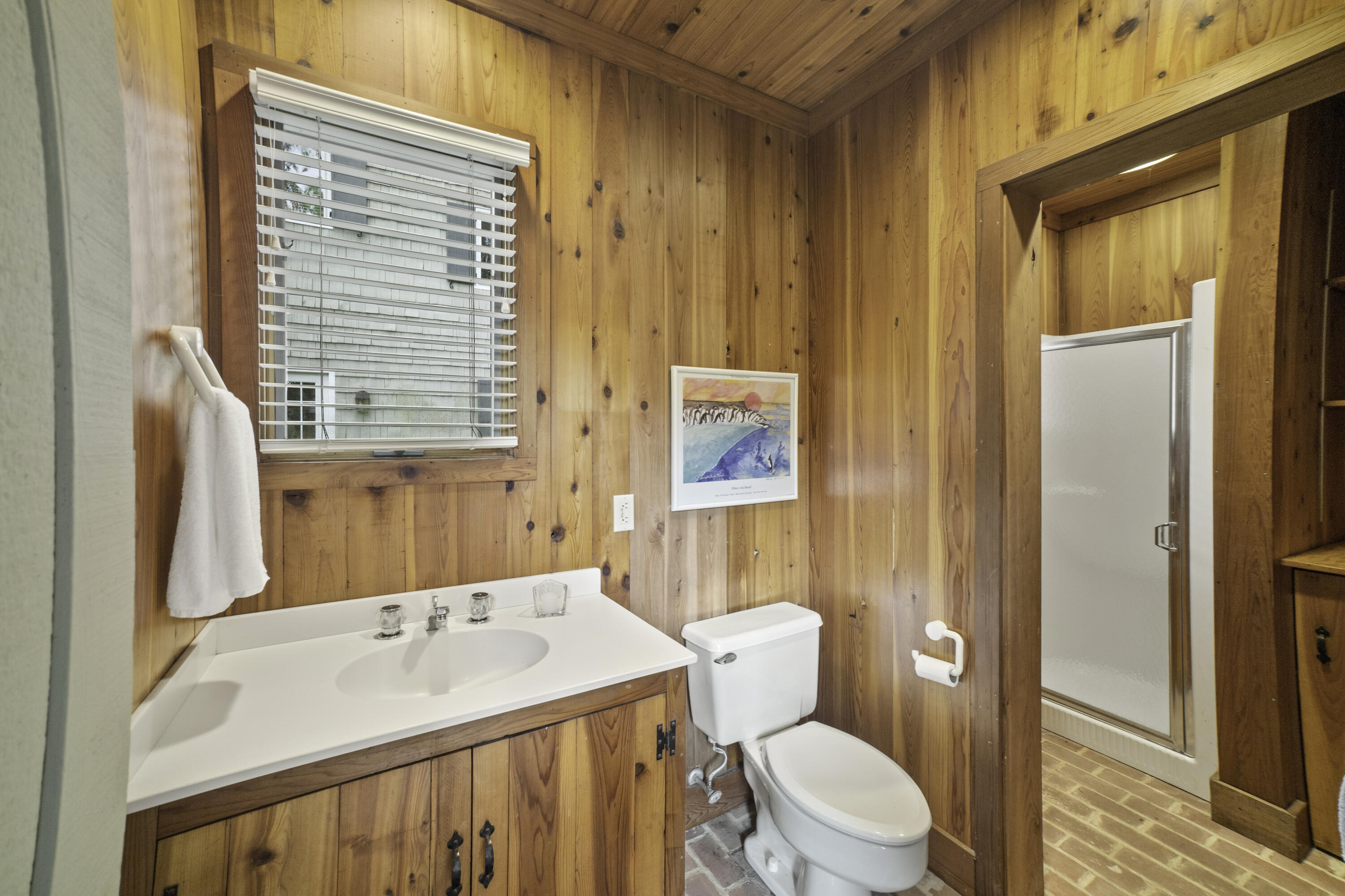 246 White Oak Shade Road New Canaan, CT 06840 - Photo 35 of 38 a bathroom with a sink toilet and shower