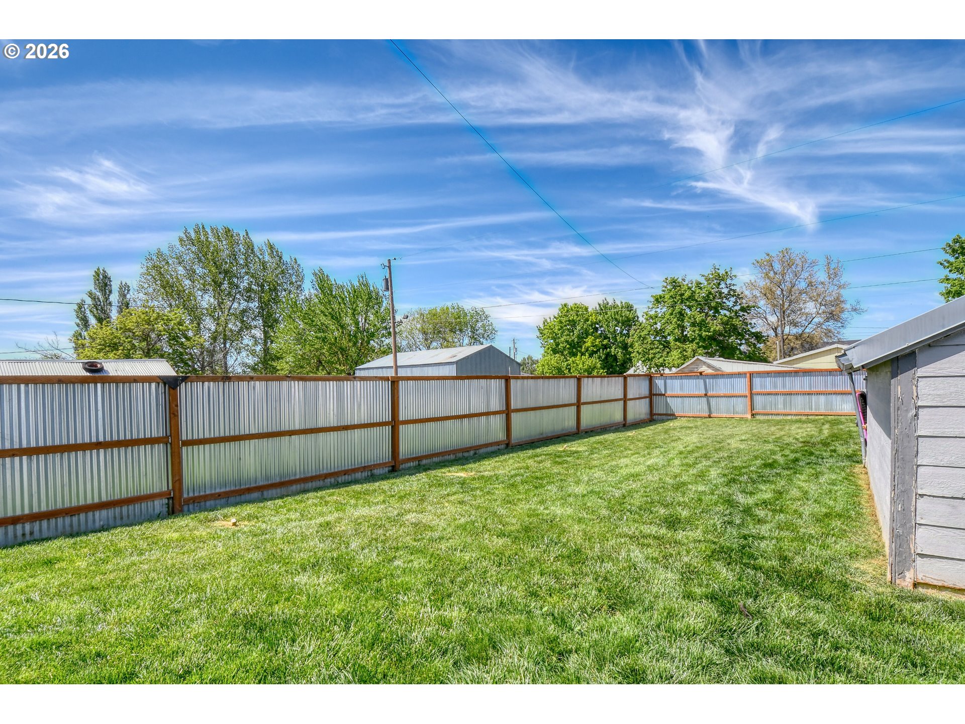 233 East Jefferson Street Athena, OR 97813 - Photo 35 of 36 a view of backyard with green space