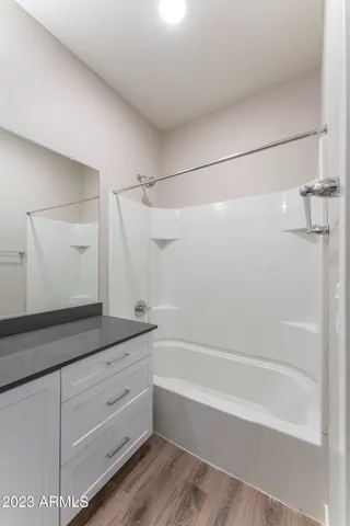 a view of a store room with cabinets