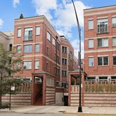 a front view of a multi story building