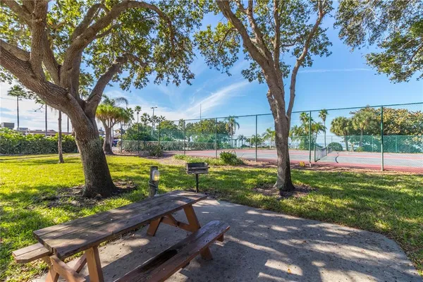 a view of a lake with a ocean view