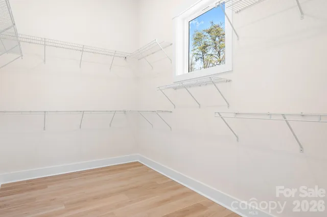 a view of a room with rack on the wall